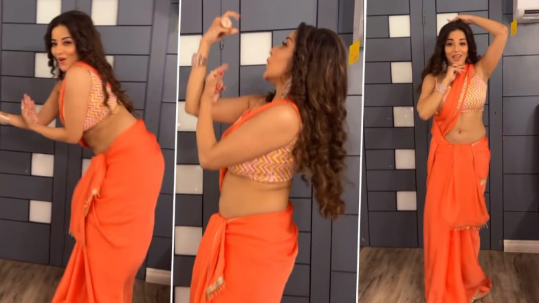 Monalisa Hot Video: भोजपुरी एक्ट्रेस मोनालिसा ने सेक्सी साड़ी पहनकर किया हॉट डांस, वीडियो हुआ वायरल