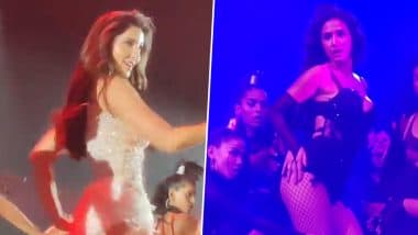 Nora Fatehi और Disha Patani ने हॉट डांस से स्टेज पर लगाई आग, बॉलीवुड हसीनाओं का Video देखकर छूट जाएंगे पसीने