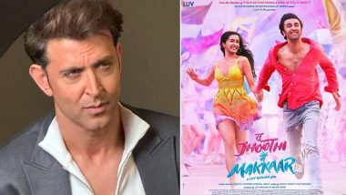 Hrithik Roshan को पसंद आई Tu Jhoothi Main Makkaar, Ranbir Kapoor और Shraddha Kapoor की तारीफ में लिखे ये शब्द 