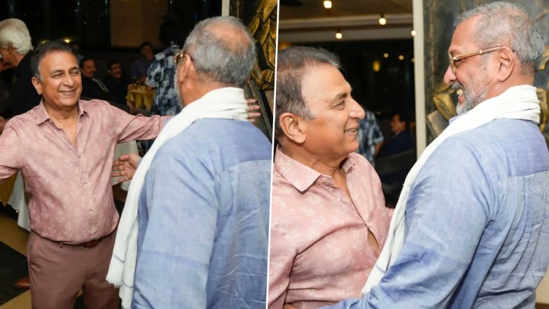 Nana Patekar Met Sunil Gavaskar: पूर्व भारतीय क्रिकेटर सुनील गावस्कर से फिल्म स्टार नाना पाटेकर ने की शिष्टाचार मुलाकात, शेयर की खुबसूरत तस्वीर