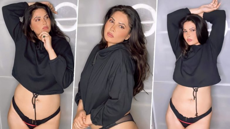 XXX एक्ट्रेस Aabha Paul ने सिजलिंग बिकनी पहन सोशल मीडिया पर लाई तबाही, एक्ट्रेस का बोल्ड वीडियो आपको कर देगा मदहोश (Watch Video)