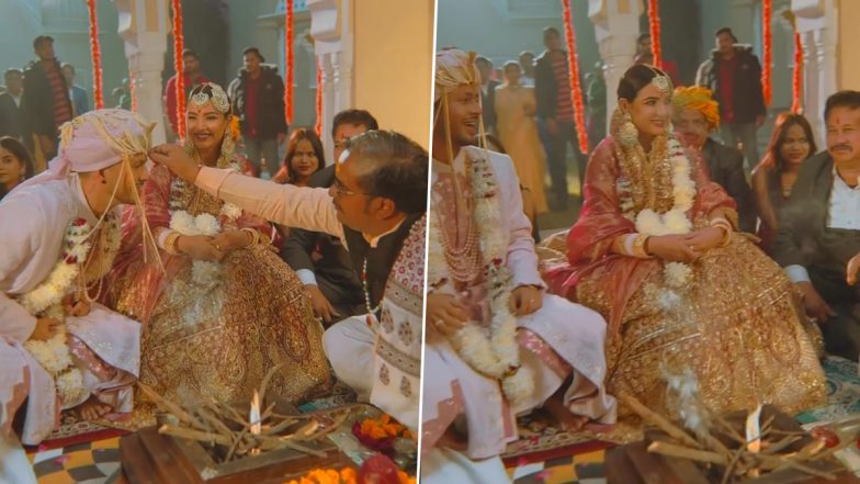 Jasmin Bhasin के साथ शादी के बंधन में बंधे सिंगर Tony Kakkar? शादी के जोड़े में कपल का वीडियो हुआ वायरल (Watch Video)