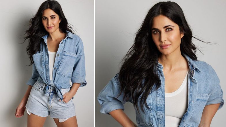 Katrina Kaif ने कूल और स्टायलिश लुक में बिखेरा जलवा, एक्ट्रेस की दिलकश अदाओं ने बढ़ाया सोशल मीडिया का पारा (View Pics)