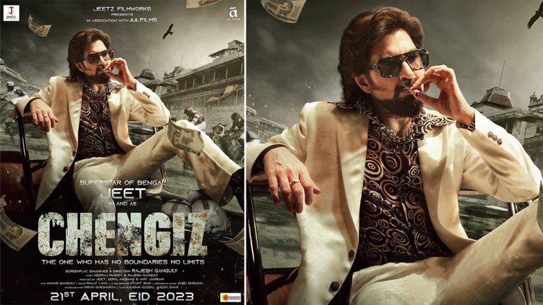 Chengiz: बंगाली सुपरस्टार Jeet ईद पर ला रहे हैं 'चेंगिज', फिल्म बंगला और हिंदी में होगी रिलीज (View Pics)