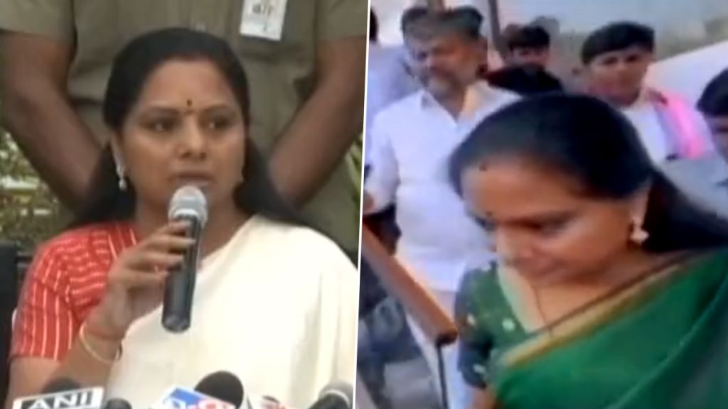 महिला आरक्षण विधेयक को जल्द पारित करने की मांग को लेकर बीआरएस नेता कविता भूख हड़ताल पर