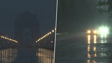 Delhi Rains: दिल्ली में बेमौसम बारिश से बदला मौसम का मिजाज, लोग हुए खुश; तापमान में आई गिरावट (Watch Video)