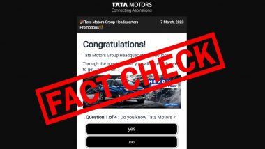 Fact Check: टाटा मोटर्स दे रहा है शानदार Tata Nexon जीतने का मौका? यहां जानें क्या है सच