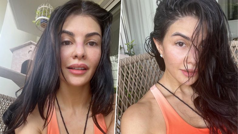 Jacqueline Fernandez ने हॉट ऑरेंज ब्रालेट पहन शेयर की सिजलिंग तस्वीरें, एक्ट्रेस की कातिल अदा देख यूजर्स हुए लट्टू (View Pics)