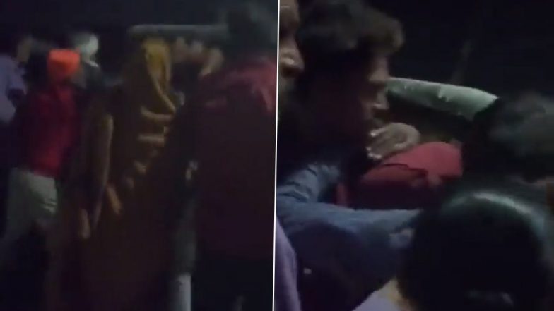 VIDEO: यूपी के जालौन में पैसों के लेनदेन को लेकर दो पक्षों में मारपीट, जमकर चले लात-घूसे, पुलिस मामले की जांच में जुटी
