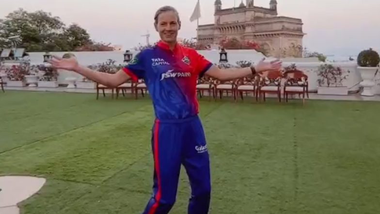 Meg Lanning Shah Rukh Khan's Signature Pose: मेग लैनिंग ने किया शाहरुख खान का सिग्नेचर पोज, दिल्ली कैपिटल्स की टीममेट जेमिमा रोड्रिग्स ने शेयर किया ऑस्ट्रेलियाई क्रिकेटर का मजेदार वीडियो!