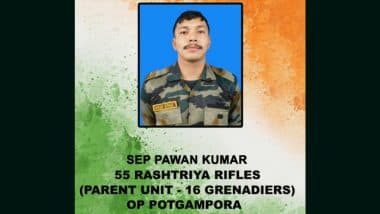 Salute Pawan Kumar: पुलवामा आतंकी मुठभेड़ में शहीद पवन कुमार को भारतीय सेना का सलाम, देश याद रखेगा बलिदान