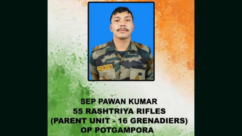 Salute Pawan Kumar: पुलवामा आतंकी मुठभेड़ में शहीद पवन कुमार को भारतीय सेना का सलाम, देश याद रखेगा बलिदान