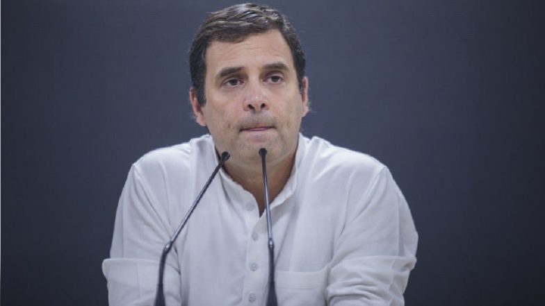 कांग्रेस नेता ने पुलिस पर राहुल गांधी को हत्या की धमकी के संबंध में मुकदमा दर्ज न करने का आरोप लगाया
