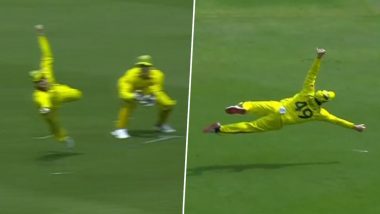 Steve Smith Catch Video: ऑस्ट्रेलियाई कप्तान स्टीव स्मिथ ने एक हाथ से लपका हार्दिक पांड्या का बेहतरीन कैच , देखें वीडियो