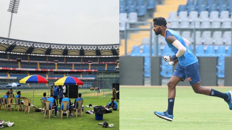IND vs AUS 1st ODI 2023: कल कंगारुओं से भिड़ने के लिए हार्दिक पांड्या की अगुआई में टीम इंडिया ने वानखेड़े में शुरू की अभ्यास, देखें Photos