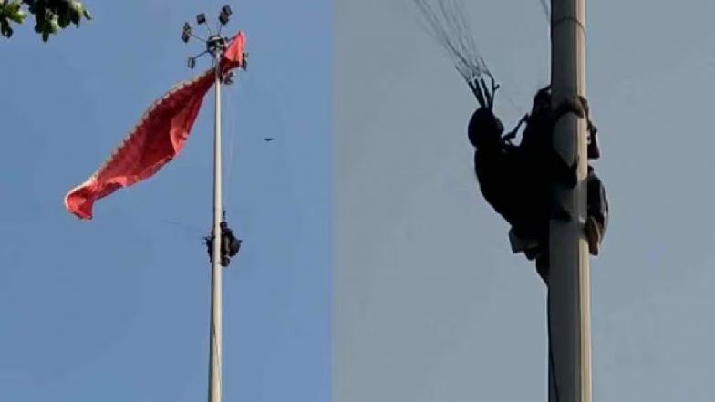 Paragliders Stuck On Pole: केरल में हाई मास्ट लाइट पर फंसे दो पैरा ग्लाइडर, सुरक्षित बचाया गया