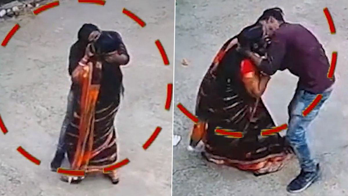 बिहार में 'सीरियल किसर' की तलाश, महिलाओं को Kiss कर मौके से हो जाता है फरार  (Watch Video) | 🇮🇳 LatestLY हिन्दी