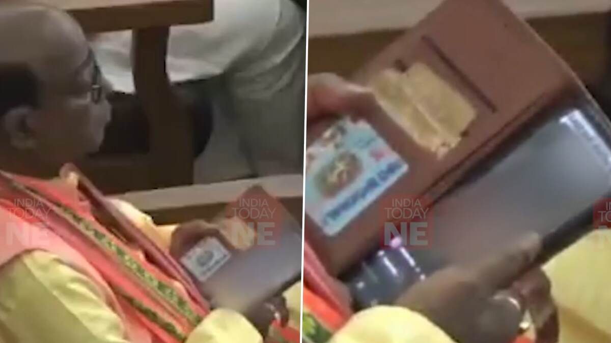 BJP MLA Watching Porn: बीजेपी विधायक ने विधानसभा में फोन पर देखा पोर्न वीडियो, अब समिति करेगी जांच