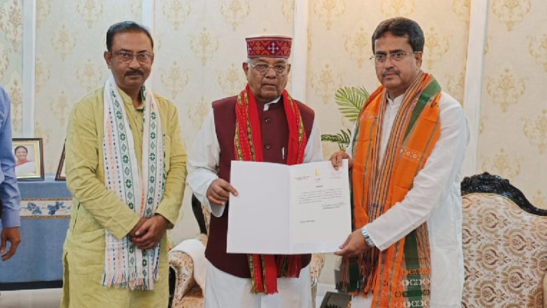 Tripura Govt Formation: माणिक साहा ने राज्यपाल से की मुलाकात, सरकार बनाने का दावा पेश किया
