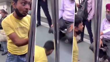 शराब पीकर मेट्रो ट्रेन में शख्स ने जमकर किया ड्रामा, Viral Video देख हंसते-हंसते लोटपोट हो जाएंगे आप