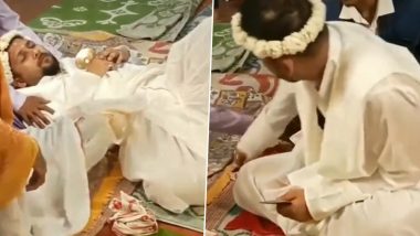 Viral Video: शादी की रस्मों के दौरान घोड़े बेचकर सोने लगा नशे में धुत्त दूल्हा, गुस्साई दुल्हन ने उठाया यह कदम