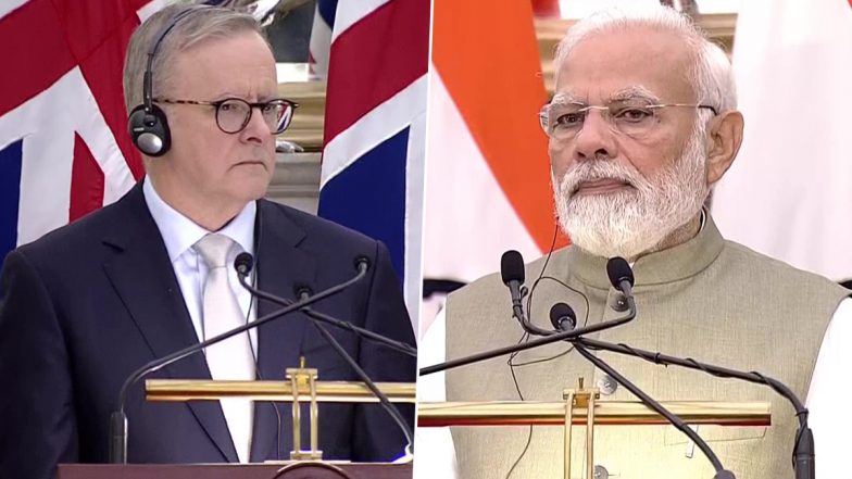 PM Modi on Temple Attack: प्रधानमंत्री मोदी ने ऑस्ट्रेलियाई PM के सामने उठाया मंदिरों पर हुए हमले का मुद्दा (Watch Video)