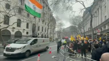 Landon: भारतीय उच्चायोग के बाहर खालिस्तानी समर्थकों ने किया भारत विरोधी प्रदर्शन, देखें वीडियो