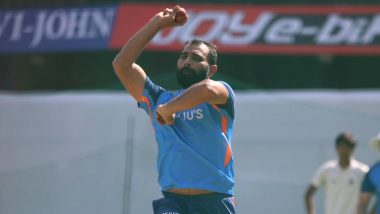 Happy Birthday Mohammed Shami: टीम इंडिया के तेज गेंदबाज मोहम्मद शमी के 33वें जन्मदिन पर बीसीसीआई समेत उनके चाहने वालो ने दीं शुभकामनाएं, देखें Tweets