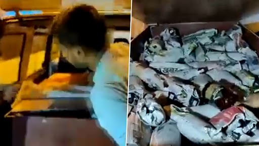 Liquor Found In The Coffin Of The Ambulance: बिहार में एम्बुलेंस के अंदर ताबूत में मिली शराब की बोतलें, वीडियो वायरल