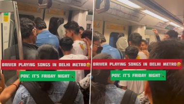 Delhi Metro Driver Plays Haryanvi Song: दिल्ली मेट्रो में ड्राइवर ने अनाउंसमेंट की जगह बजाया हरियाणवी गाना, देखें वीडियो