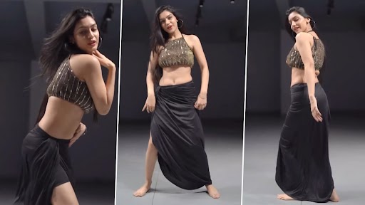 Girl Hot Dance: लड़की ने 'बेशरम रंग' गाने पर दिखाए सिजलिंग डांस मूव्स, डांस से इंटरनेट पर लगाई आग