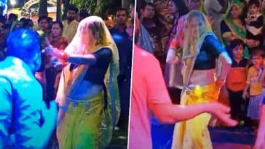 Devar Bhabhi Dance: भाभी ने देवर के साथ भोजपुरी गाने पर मटकाई जबरदस्त कमर, डांस वीडियो हुआ वायरल