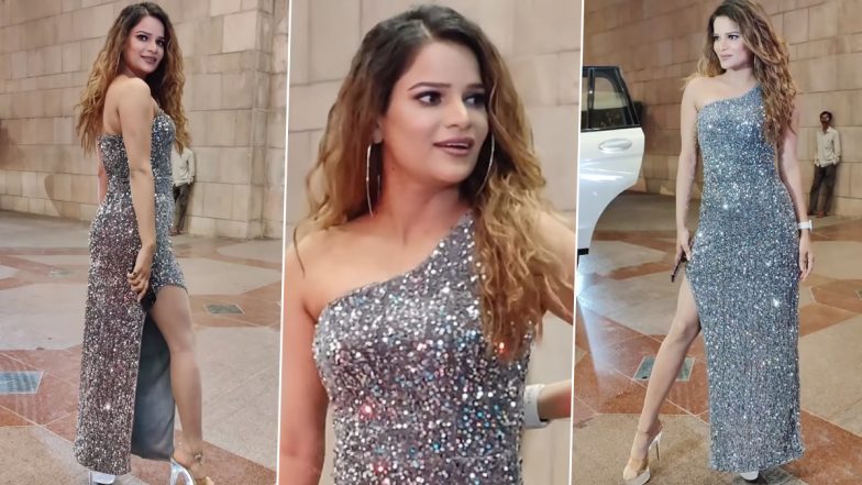 Archana Gautam का सिजलिंग सिल्वर कट-आउट गाउन में दिखा स्टनिंग अवतार, एक्ट्रेस की हॉटनेस देख यूजर्स हुए दीवाने (Watch Video)