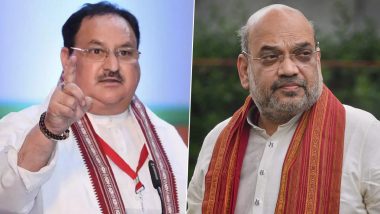 Amit Shah, J P Nadda Road Show: शाह, नड्डा कर्नाटक में आज करेंगे रोड शो