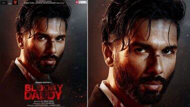 Bloody Daddy: Shahid Kapoor स्टारर 'ब्लडी डैडी' सीधे ओटीटी प्लेटफॉर्म पर होगी स्ट्रीम, फिल्म के पोस्टर में दिखा एक्टर का इंटेंस लुक (View Pics) 