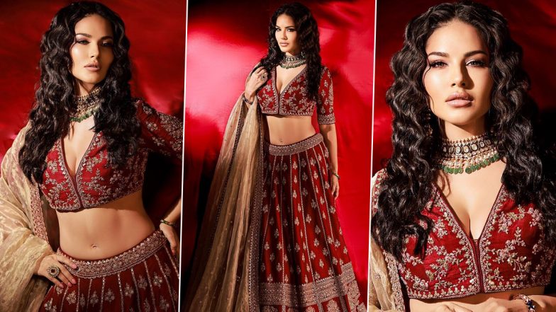 Sunny Leone ने देसी अवतार में गिराई बिजली, एक्ट्रेस की खूबसूरती देख कायल हुए यूजर्स (View Pics)