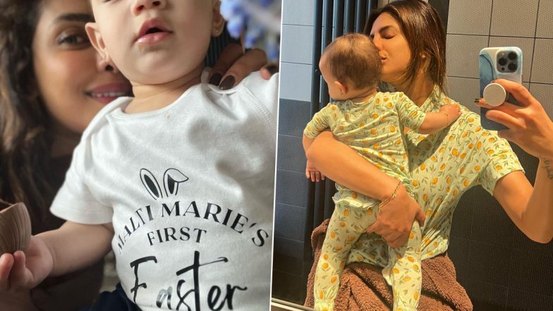 Priyanka Chopra ने बेटी Malti Marie के साथ शेयर कीं क्यूट तस्वीरें, एक्ट्रेस ने फैंस को Easter की दी शुभकामनाएं (View Pics)
