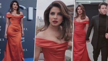 Citadel: 'सिटेडल' के वर्ल्ड प्रीमियर के दौरान पति Nick Jonas के साथ Priyanka Chopra हुई रोमांटिक, एक्ट्रेस का स्टनिंग वीडियो सोशल मीडिया पर हुआ वायरल (View Pics)