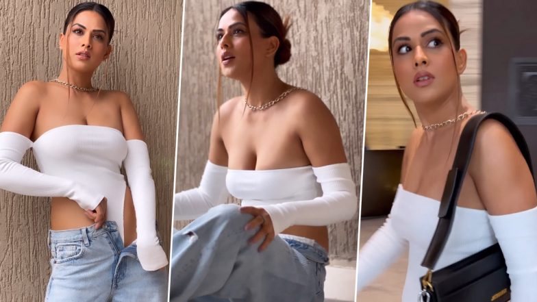 Nia Sharma ने सेक्सी रिवीलिंग आउटफिट पहन दिए सेक्सी पोज, एक्ट्रेस की हॉटनेस ने बढ़ाया सोशल मीडिया का टेंपरेचर&nbsp;(Watch Video)
