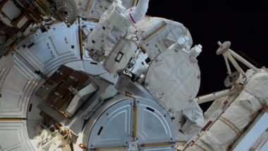 Spacewalk Video: पहली बार अरब एस्ट्रोनॉट ने अंतरिक्ष में किया चहलकदमी, Sultan AlNeyadi ने स्पेस स्टेशन के बाहर बिताए 6.5 घंटे