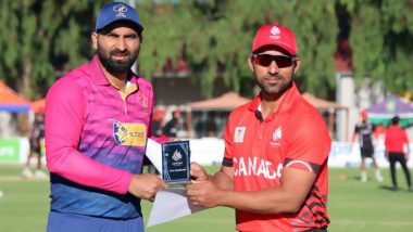 UAE vs Canada Live Streaming Online: आईसीसी विश्व कप क्वालीफायर प्ले-ऑफ में संयुक्त अरब अमीरात और कनाडा के बीच मुकाबला आज, जानें कब-कहां और कैसे देखें लाइव मैच