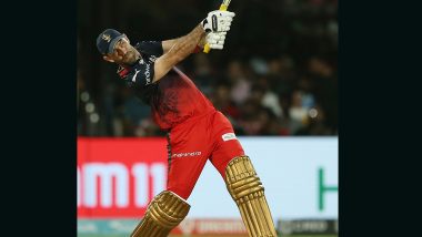 IPL 2023, Match 15 RCB vs LSG Live Score Update: रॉयल चैलेंजर्स बैंगलोर को लगा दूसरा झटका, ग्लेन मैक्सवेल अर्धशतकीय पारी खेलकर मार्क वुड का बने शिकार