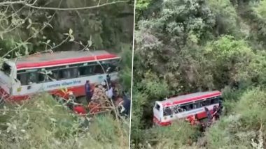 Uttarakhand Bus Accident Video: मसूरी-देहरादून रूट पर रोडवेज की बस अनियंत्रित होकर खाई में गिरी, 22 जख्मी में 3 की हालत गंभीर