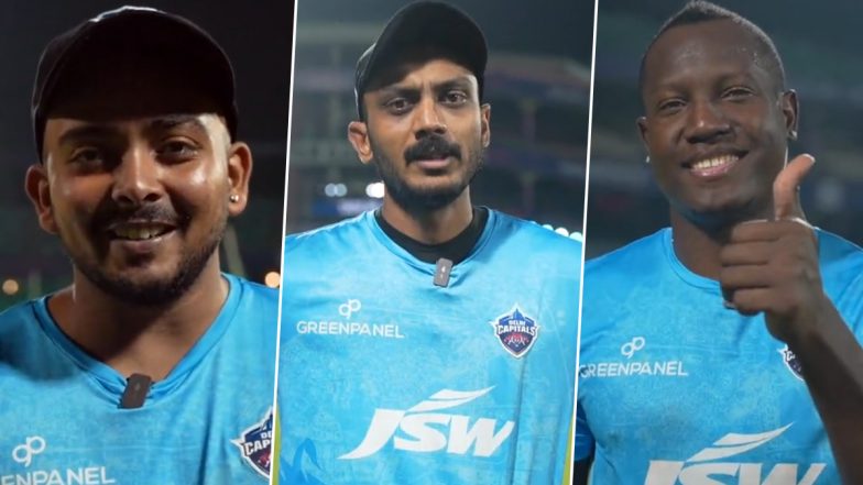 'Get Well Soon!' दिल्ली कैपिटल्स के खिलाड़ियों ने अपने चोटिल कप्तान Rishabh Pant के लिए भेजी स्पेशल मैसेज, देखें Video