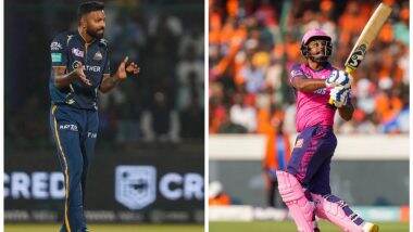 GT vs RR, IPL 2023 Match 23 Stats And Record Preview: गुजरात टाइटंस और राजस्थान रॉयल्स के बीच खेला जाएगा हाई वोल्टेज मुकाबला, आज के मैच में बन सकते हैं ये बड़े रिकॉर्ड; यहां देखें दिलचस्प आंकड़ें