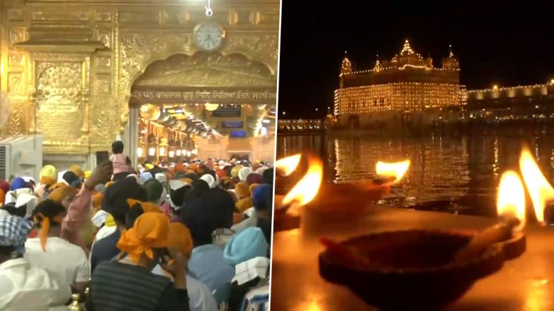 Baisakhi 2023: बैसाखी के अवसर पर स्वर्ण मंदिर में की गई आतिशबाजी, आप भी देखें शानदार नजारा | Video
