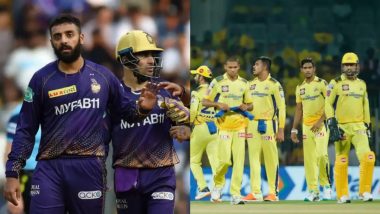 CSK vs KKR, IPL 2023 Match 61 Stats And Record Preview: चेन्नई सुपर किंग्स और कोलकाता नाइट राइडर्स के बीच खेला जाएगा रोमांचक मुकाबला, आज के मैच में बन सकते हैं ये बड़े रिकॉर्ड; यहां देखें आंकड़ें