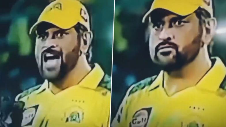 Rare! MS Dhoni Loses Cool: आईपीएल में आरसीबी के खिलाफ मैच में एमएस धोनी ने खोया आपा, खिलाड़ी पर चिल्लाते हुए वीडियो वायरल