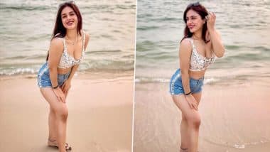 भोजपुरी एक्ट्रेस Neha Malik ने हॉट ब्रालेट पहन दरिया किनारे लगाई आग, एक्ट्रेस की बोल्डनेस उड़ा देगी आपके होश (Watch Video)