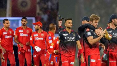 PBKS vs RCB, IPL 2023 Match 27 Live Score Update: आज के हाईवोल्टेज मुकाबले में शिखर धवन और फाफ डु प्लेसिस के बिना मैदान में उतर रही हैं पंजाब किंग्स और रॉयल चैलेंजर्स बैंगलोर की टीमें, प्लेइंग इलेवन पर एक नजर